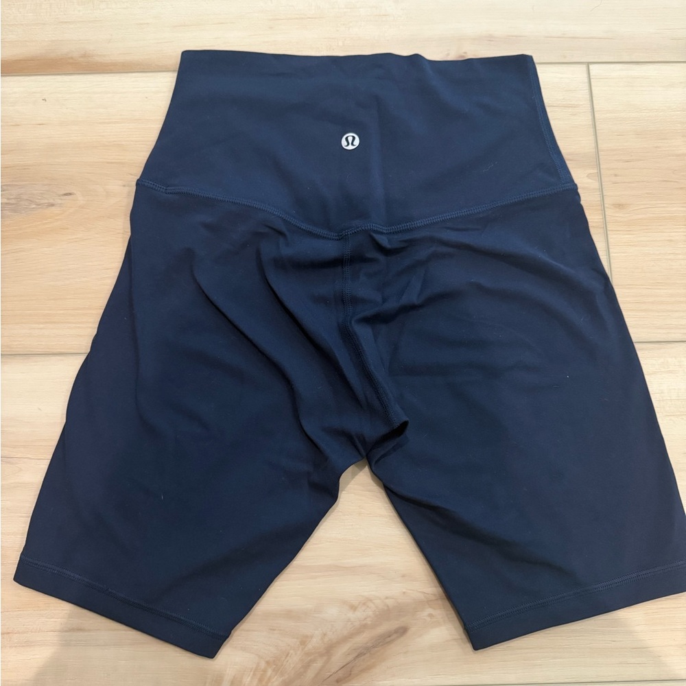 Lululemon Navy Blue Align Biker Shorts